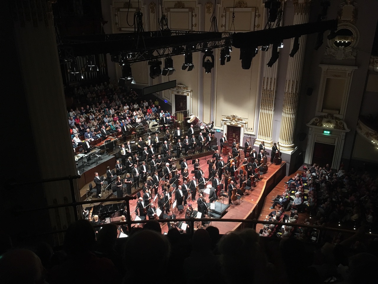 19年8月21日去听了London Symphony Orchestra的音乐会